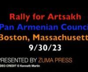 Armenian-American activists have gathered at the Armenian Heritage Park and Genocide monument in Boston to hear leaders speak about thennext steps in fighting Azerbaijan&#39;s military take over of the Artsakh Republic (Nagorno-Karabakh) last week, causing 120,000 residents to flee to Armenianand avoid being wiped out. Armenian Diaspora groups are going to charge Ilham Aliyev the President of Azerbaijan with war crimes and other individuals, organizations and countries who were accomplices in suppor