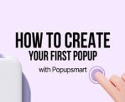 Popupsmart&#39;s intuitive and user-friendly interface empowers you to craft conversion-ready popups effortlessly within minutes.nnDiscover comprehensive guidance here on initiating your popup creation journey without requiring any coding expertise.nn⚡ See the related help document: https://popupsmart.com/help/getting-started/creating-your-first-popup/nn⚡ Create a free Popup for your website: https://popupsmart.com/nnConnect with us!nnBlog - https://popupsmart.com/blognTwitter - https://twitter.