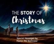 Sundays Live &#124; The Story of Christmas-Part 4 (2023)nThe Story Contains A Special ProgenynPastor Phil Ballmaiern12-24-23nnPastor Phil shares his heart on the historical Story of Christmas. nnOh the precious promise God made to us so many centuries ago.. Immanuel, God is with us...God sent His Son for us, and He is always with us... nnMay your hearts be filled with love, peace and joy, as we celebrate nThe Lord and commemorate His birth during this advent month.nnCalvary Chapel Elk Grove is a no