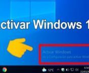 Link Activador: rebrand.ly/KMSAuto-Net-v1401nContraseña: 123456nnEn este video, aprenderás cómo activar Windows 10 con una clave de activación válida. La activación de Windows 10 es un proceso importante para garantizar que tengas acceso a todas las funciones y actualizaciones del sistema operativo. En este tutorial paso a paso, te guiaré a través del proceso de activación de Windows 10 con una clave de activación válida. Aprenderás cómo encontrar tu clave de activación, cómo ingr