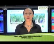 With today’s global dependence on fossil fuels, There has been an emerging trend of companies with alternative solutions. There is one company that may stand out above the rest. I’m Christina Collins with CRWE Newswire — Today’s company highlight is VIASPACE Incorporated trading with the symbol VSPC.VIASPACE Inc. is a clean energy company growing Giant KingTM Grass– a clean, low-carbon, renewable dedicated energy crop to replace coal, oil and natural gas to generate electricity and c