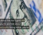 In this video, we went over the 5 best gold IRA companies on the market, based on thorough research of their business ratings, experience, transparency, and customer feedback.nnnn Fiat currency and the stock market are no longer the safe bets they once were, leaving many savvy investors turning to precious metal IRAs, like gold and silver, which have been reliable for centuries.nnnTo Get the Free Gold IRA Rollover Guide, Visit: https://www.coralgold.com/g2023 ✅nnnnGold IRA Company #1: GoldconG