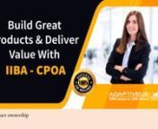 Are you a business analyst looking to get into product ownership? A CPOA certification can help with that. And Adaptive US can help you get that certification with their CPOA training course! Check out https://www.adaptiveus.com/cpoa-certification-training/ to get started!