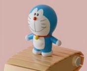Get ready to meet the coolest, cutest, and most high-tech cat around - Doraemon! This blue robotic feline from the future is a true icon of Japanese pop culture, loved by millions of fans around the world.n.n.nModelled, textured, rigged and animated in Blender. Animation loop rendered in Cycles at 60fps!n.nModel available for purchase on: https://linktr.ee/blendercreationsn.n------------------------------------------------- LINKS ------------------------------------------------------------n.nFac
