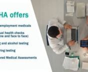 WHA Pre-Employment Medicals from wha