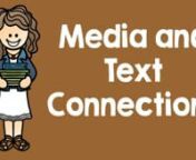 In this video, students will learn how to make connections between the text of a story or drama and a visual or oral presentation of the text. nnnStudents will complete a provided organizer while watching the video. The video covers definitions and examples for lesson vocabulary, steps to make connections between the text of a story or drama and a visual or oral presentation of the text, and questions to analyze a text and presentation. nnnThe video also contains a practice exercise in which the