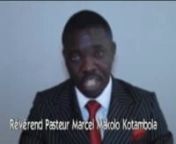 Il y a 6 mois, Marcel Makolo Kotambola quittait publiquement l&#39;APARECO. Dans ce message, il demande pardon au peuple congolais, au Président Kabila et à sa famille pour tout le mal commis lors de son passage dans ce mouvement extrémiste et terroriste. Il lance un appel aux