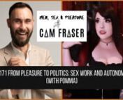 On this episode of #mensexpleasure, I chat with Pomma. Pomma does various forms of sex work and is a huge advocate for decriminalizing and destigmatizing sex work. They make educational content about sex workers’ rights in hopes to humanize sex workers and their needs to people and systems who commonly overlook sex workers. It’s very important to Pomma that sex workers’ voices are at the forefront of legislation and conversations that affect their lived realities since they’re often excl