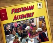 This video was shown to freshmen on their first day of high school at New Canaan High School on September 6, 2011. This was shown in lieu of opening remarks from the library department chair at the freshman assembly.