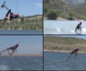 This video was shot by me at Horsetooth Reservoir in Fort Collins, Colorado.The foiler is Alison Goin who was practicing for the Hydrofoil Nationals. Just too fun!