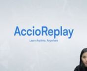 AccioReply Portal Tour from insight platform portal