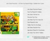 Click here&#62;thttps://amzn.to/3RzmXKo&#60;to see this product on Amazon!nnnnAs an Amazon Associate I earn from qualifying purchases. Thanks for your support!nnnnnnJohn Deere Preschool - 1st Farm Fun Playset Range - Suitable from 3 yearsnnJohn Deere Preschool PlaysetnFarm Fun Playset For ToddlersnJohn Deere 1St Farm FunnPreschool Farm ToysnJohn Deere Toys For 3 Years OldnFarm Playset For KidsnToddler Farm Fun Toy RangenJohn Deere Preschool ToysnAgricultural Playset For PreschoolersnJohn Deere F