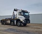 Volvo FMX420 Euro 6, 8x4 Hook Loader, Easy Sheet, Reverse Camera, A/C, Automatic Gearbox (Tested 06/24) - WV67 FHS - YV2XTW0G1HB831180n140403509 - OL