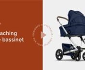 In this video learn how to attach the bassinet to your Redsbaby JIVE³ Pram.nnShop the JIVE³ Pram:nhttps://www.redsbaby.com.au/shop/baby-prams-strollers/jive3-pram/buynnShop the JIVE³ Platinum:nhttps://www.redsbaby.com.au/shop/baby-prams-strollers/jive3-platinum-pram/buy