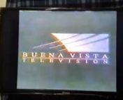 Buena Vista Television (1995) Medium Version Logo from buena vista television 1995