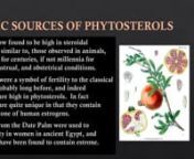 Phytosterols are steroid-like compounds in plants with pronounced hormonal actions. Phytoestrogens (a type of phytosterol) have been subjected to the most research and are shown to bind estrogen receptors and act as either agonists or antagonists, and sometimes both simultaneously. Phytosterols also include isoflavones, coumestans, and related compounds, which all have varying activity and ligand affinity in various tissues and with various estrogen sub-receptor types. This session reviews the m