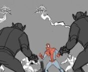 Storyboards and Animatic that I created while working on Season 04 of Ultimate Spider-Man.