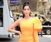 Nora Fatehi adds the missing GLAMOUR back with her pop of neon-orange dress, ‘I’ll come back as soon as the lockdown is over’, says Rashmika Mandanna as she heads back to Hyderabad. The South Indian beauty was in Mumbai to shoot for her upcoming film &#39;Goodbye&#39;. The film also stars Amitabh Bachchan, Pavail Gulati and Neena Gupta in pivotal roles. Rashmika was seen in a casual avatar this morning, donning a pretty violet attire. The actress was in a chirpy mood and was all smiles. She is tra