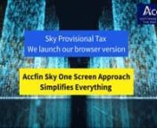 Accfin Sky Software is taken to the next level!nAccfin has great pleasure in announcing the release of its web client version of Sky Software. This will allow the Sky Software to run in your browser at 40 times faster as all the processing is done on the server or the cloud server. Instead of sending the data to the terminal the software sends a picture to the terminal which is what makes it faster. All that is required is a simple change to the login script to load instantly. The Accfin Softwar