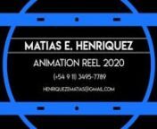 Hi! this is my new reel!nnI was responsible for all the animation.nnI have included some material done last year:nn- Animsquad Assignments #1 and #2 from the Animsquad Intermediate Workshop (https://www.animsquad.com/).nMy mentor was the great animator Kevin Jackson.nModel envirorment, surfacing of the envirorment and character, lighting and composition by Kenichiro Yoshizato.nn-