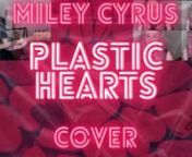 Check out my YouTube channel! https://www.youtube.com/channel/UCsPD8QTON_NDzDCcRfn1fOQnnFrom her newest (best) album, 2020&#39;s Plastic Hearts, here is the title song from Miley Cyrus&#39; new album. As always, it sounds better with headphones!nnMy setup for this video was a Fender Jazz MIM bass with pedals, and an Uhuru XLR mic directly input to my Focusrite Scarlet Solo. There were some crazy vocal effects and layering on this track, the original probably had about 100 voices. I mimicked this by doub