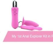 https://www.pinkcherry.com/products/my-1st-anal-explorer-kit-in-pink (PinkCherry US)nhttps://www.pinkcherry.ca/products/my-1st-anal-explorer-kit-in-pink (PinkCherry Canada)nnA sexy little kit perfect for newcomers, visitors and enjoyers to and of anal play, My First Anal Explorer perfectly combines two manageable, petite butt toys with 10 fantastic functions of vibration. nnOffering an array of sensation, the multiple patterns of deep, buzzing vibration, toe-curling pulsation and breathtaking ro