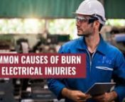 https://dlgtriallaw.com/practice-areas/personal-injury/electrical-and-burn-injuriesnnA burn or electrocution injury can have an immense impact on your life, causing permanent scarring, the inability to return to work and more. Those who work in an industrial setting, factory or construction site can be particularly exposed to injuries.nnCauses of Burn Injuries Include:n• Workplace accidentsn• Defective products/partsn• Premises liabilityn• Electrical chargesn• Motor vehicle accidentsnn