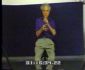 This video shows a brief fragment of Merce Cunningham dancing (with his hands) in a motion capture system. The video was produced by the OpenEnded Group (artists Marc Downie, Shelley Eshkar and Paul Kaiser) for their LOOPS project (a digital portrait of Merce Cunningham, 2001-2008) and is used with permission.nnI was one of four artists commissioned by the 2009 Boston Cyberarts Festival to re-purpose Merce Cunningham&#39;s dance performance data into new digital forms. Motion capture and video infor