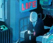 A bad morning as always. Trying to recall last night&#39;s dream but it only caused a damn headache. What the hell was that? Anyway it&#39;s time to go to work now. -Animated version of Mr Misang&#39;s original series, [Modern Life Is Rubbish].