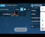 How to download games on ppsspp
