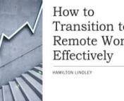 Moving to remote work is something millions of people have had to do over the past month or so. It is not always a smooth transition, particularly for those who have spent years working in an office environment. However, since it is an essential part of life today, it is necessary to learn ways to adapt to this new form of working. The tips below can get you started with working from home effectively so that the transition is a lot smoother.nnSchedulenOne significant aspect of working from home