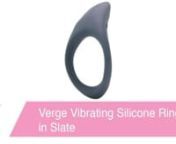 https://www.pinkcherry.com/products/verge-vibrating-silicone-ring-in-slate (PinkCherry US) nhttps://www.pinkcherry.ca/products/verge-vibrating-silicone-ring-in-slate (PinkCherry Canada)nn A luxury pleasure classic showcasing We-Vibe&#39;s continued dedication to couple-friendly design, the Verge Vibrating Ring comes complete with 10 signature vibe modes plus compatibility with the versatile We-Connect mobile app.nnIn plush silky silicone, the Verge&#39;s snug ring slips easily over the base or base and