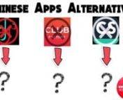 AlternativesofChineseapps &#124; Hindi &#124; KnowledgekiDunianKnowledge ki Dunian==========================================nThis video is about-n1) reason why Chinese apps banned by the governmentn2) alternative apps for chinese appsn3) TikTok ban in Indian4) chinese app ban in indian5) alternative of cam scannern6) alternative of shareitn7) alternative of uc browser for Androidn==========================================nHello everyone thanks for watching , hope you enjoyed the video . Please the subscri