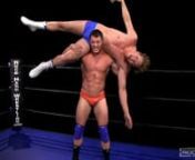 Dash catches Colt with a shot to the gut, flips him to the mat, then strips the blond model of his gym gear. Dash pulls him up, whips him across the ring into a clothesline, and while Colt is suffering on the mat peels of his own skin tight t-shirt to reveal his incredible physique in skin tight red briefs. The &#39;chosen one&#39; starts tossing the smaller teenager around the ring, manhandling him. He makes Colt suffer in a camel clutch, a single leg boston crab which he transitions to a leg lock, the