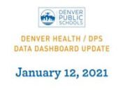 TRANSCRIPT: I&#39;m Dr. Bill Burman, I&#39;m the Director of Public Health at Denver Health.nnI think it&#39;s mixed. Cases have come way down from where they were back in late November. But they&#39;re still relatively high, and we had a modest thus far post Winter holiday bump. I&#39;m hopeful that&#39;s going to even out and start to decrease again, because there are metrics that look like they&#39;re headed in that direction. So for example, percent positivity - both locally and at the state - is decreasing. Hospitaliz