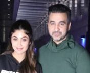 Shilpa Shetty Kundra with an ‘SSK’ printed on her customised LV bag steps out with husband Raj Kundra for dinner. Shilpa along with her husband, Raj was snapped outside a restaurant in Mumbai. The couple spent their Saturday night together over dinner, sans their kids. The 45-year-old actress kept it stylish in a black hoodie. Taking it a notch higher in terms of styling, she accessorised her OOTN with the LV products. Her trendy black LV heels were in sync with her handbag. Raj Kundra was s