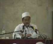 Penyampai: Dato&#39; Ustaz Shamsuri Hj AhmadnKitab: Bahrul Mazi (Terjemahan Sunan Tarmidzi) Karangan Syeikh Al-Marbawi (Jilid 15)nTempat: Masjid Sultanah Bahiyah, Alor Setar, Kedah