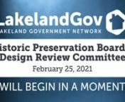 To search for an agenda item use CTRL+F (on PC) or Command+F (on MAC)ntPLAY video and click on the item start time example: ( 00:00:00 )ntntCopy and Paste in browser this Link to related Agenda:nthttp://www.lakelandgov.net/media/12889/22521-hpb-drc-meeting-agenda-packet.pdfntntntClick on Read More Now (Below)ntn(00:00:00)tCall to Orderntnt