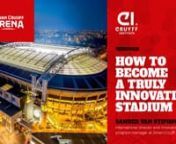 The Johan Cruijff ArenA has always been a frontrunner among stadiums, and was the first multifunctional stadium in Europe. More recently, the stadium’s innovation approach gained public interest, enabling quick adoption of new technologies. Sander will elaborate on how the Johan Cruijff ArenA became a true field lab for stadiums and also for the City of Amsterdam. Furthermore, he will explain how COVID even accelerated their innovation program.nnBiography:nnSander van Stiphout is innovation pr