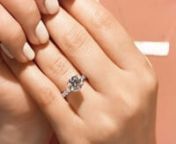 10 Stone Lab-Grown Diamond Engagement Ring from grown