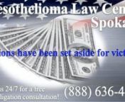 Call the Spokane, WA mesothelioma and asbestos hotline 24/7 at (888) 636-4454 for a free, no obligation consultation, and to get your free copy of the book