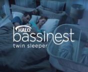 The HALO® BassiNest® twin sleeper is a must-have for families expecting twins. It is the only space-saving bassinet for twins that rotates 360-degrees for the ultimate in convenience and safety. Now your little ones can sleep as close to you (and each other!) as you’d like, while still safely in their own separate sleep areas, reducing the risks associated with bed-sharing. Plus, each side wall easily lowers with gentle pressure and automatically returns to its upright position so that you c