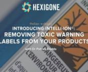 Sustainability is at the core of Hexigone’s product offer.nnJoin Dr Patrick Dodds, CEO and Founder of Hexigone Inhibitors Ltd., for the presentation of our environmentally sound and highly effective products. Intelli-ion® anticorrosive additives replace heavy metals, phosphates, and toxic chromates with highly effective, environmentally favorable organic additives.nnOur Intelli-ion® corrosion inhibitors offer comparable performance to formulations with hexavalent chromate and offer super
