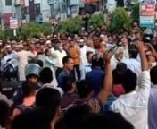 Hindu community staged a peaceful protest in Feni, Bangladesh, against the recent mob attacks and extremist violence against Hindu minorities of Bangladesh in October 2021, Durga Puja.
