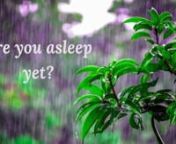 #relaxingrainmusic, #relax, #sunskyrainmoon, #music, #sleep #asmr #insominannWhy does listening to rain help you sleep? �nRain sounds is a rhythmic ticking sound, which sounds like a wonderful lullaby that can help people fall asleep quickly. Studies have found that when rain sounds enters people&#39;s brain, brain unconsciously relaxes and produces alpha waves, which are very close to the state of brain when human sleeps.nnHere are some ways to support me and the channeln-------------------------