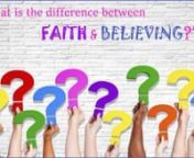 What is the difference between faith and believing?nnExcellent question!nnListen as Prophetess Free expounds through hot-off-the-press revelation of the Holy Spirit.nn***nConnect with us!nnSubscribe to this ChannelnFollow us on Facebook: GodslovesongministriesnVisit our Website: www.Godslovesongministries.comnnSubscribe to our Podcasts:nAnchor: https://anchor.fm/godslovesongministriesnSpotify: https://open.spotify.com/show/6DkAOkPWbjSaSwDOUSJ36snBreaker: https://www.breaker.audio/gods-love-song-