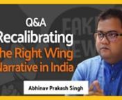 As the party rooted in the right-wing ideology comes to power in India, there has been a shift in focus towards analysing what it means to be right-wing in India? Various attempts have been made both by the supporters &amp; detractors to define it. However, the broad contours have remained ambiguous at best. It is therefore, necessary to revisit the right-wing thought in India &amp; attempt to analysis its foundation &amp; the trajectory it has adopted.nnPlease join our newsletter for getting up
