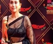 Karishma Kapoor at the Mirchi music Awards from karishma kapoor