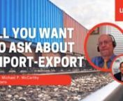 Live Webinar today!n- History milestonesn- Overview of Ex and Impn- Top 20 countriesn- Current world air and marinen- LET&#39;S EXPORT PROCESSn- NEGOTIATE THE PROCESSn- CHOICE A PRODUCT OR SERVICEn- SELLECT A MARKETn- LOOK FOR IMPORTER-EXPORTERnSpecial guest: @Prof. Michael P. McCarthy, Adjunct Professor Business at Broward College.nYoutube: globalchambertvnSubscribe here to receive our newsletters!nhttps://conta.cc/3t7pMo4n#import #export #networking #globaltradechamber #UAGM #EX&amp;IMP