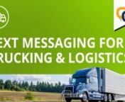 Drive your business forward with smart SMS text communication strategies. Streamline improved connections between on-the-go drivers, dispatchers, warehouse employees, clients, vendors, and logistics teams. Dispatch key intel with real-time alerts for shifting routes, street closures, weather warnings, and other potential delays. Simultaneously engage with customers to notify on package ETA’s with easy-to-manage 1:1 Chat.n nYou can also leverage texting solutions to facilitate last-minute shift